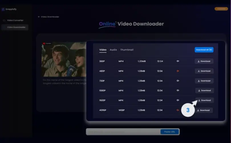 Download and Save 