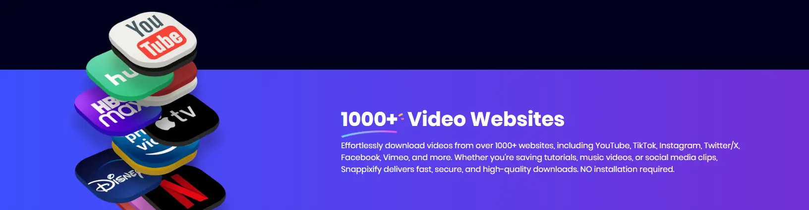 1000+ Websites download support
